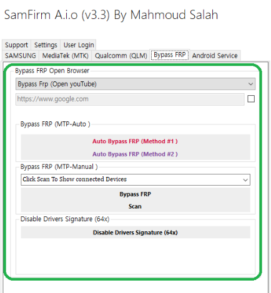 SamFirm V3.3  MTK Bypass Samsung Latest FRP New Update