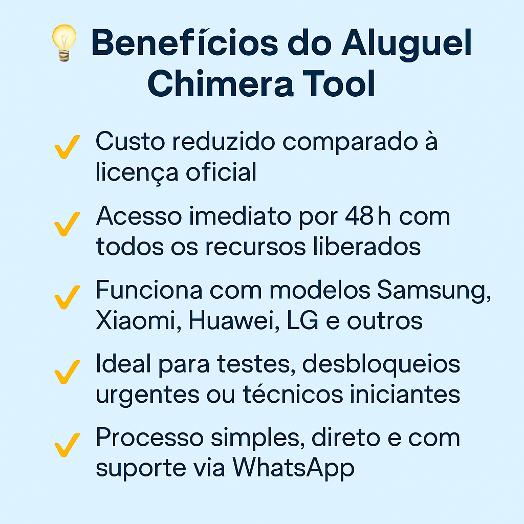 alugar a chimeratool